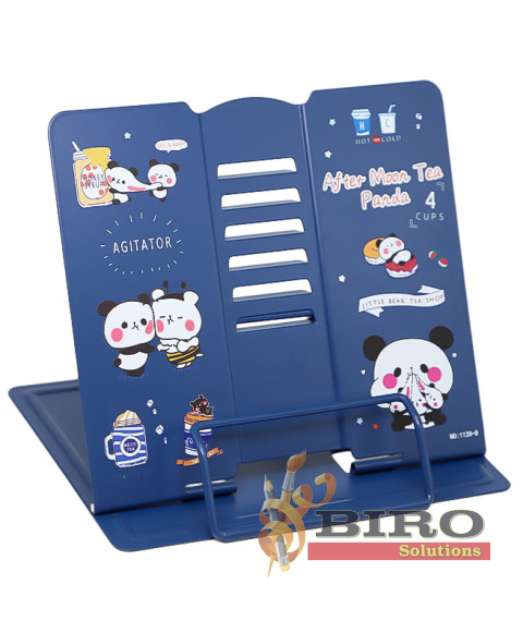 Suport pentru cărți Panda, albastru